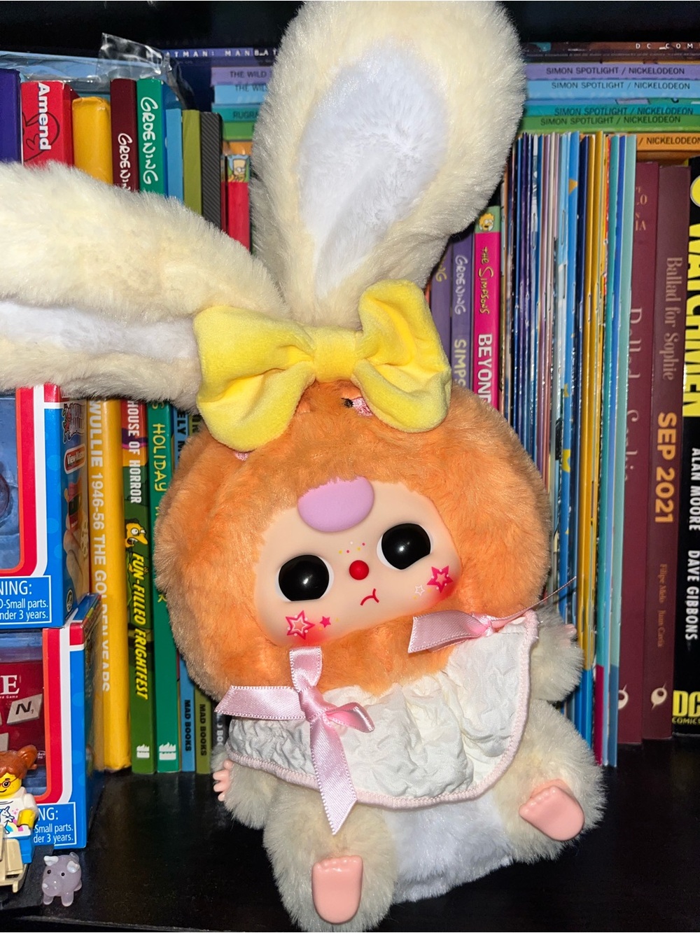 Baby Three Lily Rabbit Town V2 orange and yellow bunny
